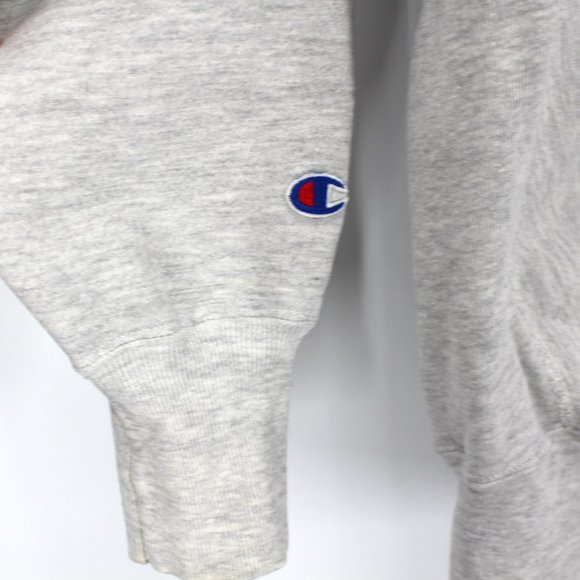 Champion Vintage Reverse Weave Cotton C Logo Crewneck Pullover XL USA Sweatshirt - Picture 5 of 7
